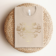 Load image into Gallery viewer, Golden Bronze Ombre Book Heart" T-Shirt for Readers