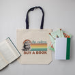 Load image into Gallery viewer, "Save a Writer, Buy a Book" Tote Bag
