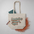 Load image into Gallery viewer, "Dangerous Women Read" Large Canvas Book Bag