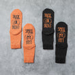 Load image into Gallery viewer, "Trick or Treat, Smell My Feet"  Novelty Halloween Socks for Women