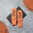 Load image into Gallery viewer, "Trick or Treat, Smell My Feet"  Novelty Halloween Socks for Women