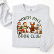 Load image into Gallery viewer, "North Pole Book Club" Cozy Christmas Sweatshirt
