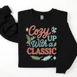 Load image into Gallery viewer, "Cozy Up With a Classic" Winter Reading Sweatshirt