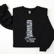 Load image into Gallery viewer, "Death by TBR" Distressed Comfy Sweatshirt