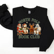 Load image into Gallery viewer, "North Pole Book Club" Cozy Christmas Sweatshirt