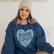 Load image into Gallery viewer, "Book Lover" Cozy Winter Sweatshirt
