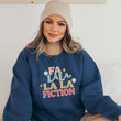 Load image into Gallery viewer, "Fa La La Fiction" Holiday Sweatshirt