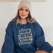 Load image into Gallery viewer, "Have Yourself a Bookish Little Christmas" Cozy Sweatshirt