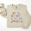 Load image into Gallery viewer, "Books, Blankets & Holiday Magic" Sweatshirt