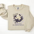 Load image into Gallery viewer, "Witch's Reading Hour" Distressed Halloween Comfy Sweatshirt