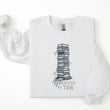 Load image into Gallery viewer, "Death by TBR" Distressed Comfy Sweatshirt