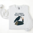 Load image into Gallery viewer, "Ex Libris Notem" Halloween Comfy Sweatshirt