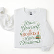 Load image into Gallery viewer, "Have Yourself a Bookish Little Christmas" Cozy Sweatshirt