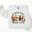 Load image into Gallery viewer, "North Pole Book Club" Cozy Christmas Sweatshirt