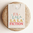 Load image into Gallery viewer, "Fa La La Fiction" Holiday Themed Tee
