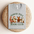 Load image into Gallery viewer, "North Pole Book Club" Christmas Tee