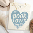 Load image into Gallery viewer, "Book Lover" Winter Inspired 100% Cotton T-Shirt