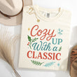 Load image into Gallery viewer, "Cozy Up With a Classic" Winter Themed Tee