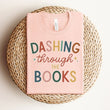 Load image into Gallery viewer, "Dashing Through the Books" Christmas Tee