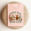 Load image into Gallery viewer, "North Pole Book Club" Christmas Tee