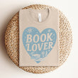 Load image into Gallery viewer, "Book Lover" Winter Themed Tee