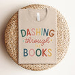 Load image into Gallery viewer, "Dashing Through the Books" Christmas Tee