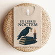 Load image into Gallery viewer, "Ex Libris Noctem" Night Reader's T-Shirt