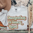 Load image into Gallery viewer, "Dangerous Women Read" Sweatshirt