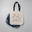Load image into Gallery viewer, "Books, Blankets & Holiday Magic" Tote Bag