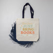 Load image into Gallery viewer, "Dear Santa, Just Bring Books" Tote Bag