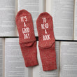 Load image into Gallery viewer, "It's a Good Day... To Read a Book" Women's Socks for Readers