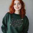 Load image into Gallery viewer, "Well Read" Cozy Bookish Sweatshirt