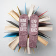 Load image into Gallery viewer, Drink Good Coffee, Read Good Books Comfy Socks
