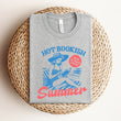 Load image into Gallery viewer, "Hot Bookish Summer" Light Weight Reader's Tee