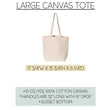 Load image into Gallery viewer, "Born Free, But Now I'm Expensive" Large Canvas Book Bag
