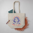 Load image into Gallery viewer, "Keep it Cute or Keep it Mute" Large Canvas Book Bag