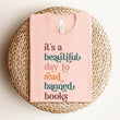 Load image into Gallery viewer, "It's a Beautiful Day to Read Banned Books" Bookish T-Shirt