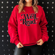 Load image into Gallery viewer, "Well Read" Cozy Bookish Sweatshirt