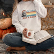 Load image into Gallery viewer, "Save a Writer, Buy a Book" Retro, Author Appreciation Unisex Sweatshirt