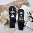Load image into Gallery viewer, Sip Happens, Read On, Book and Coffee Lover Socks