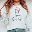 Load image into Gallery viewer, "I Love Indie Bookstores" Script Sweatshirt