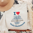 Load image into Gallery viewer, "I Love Indie Bookstores" Floral Sweatshirt