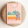 Load image into Gallery viewer, "TAKE A LOOK IT'S IN A BOOK" READER'S T-SHIRT, RETRO DESIGN