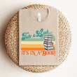 Load image into Gallery viewer, "TAKE A LOOK IT'S IN A BOOK" READER'S T-SHIRT, RETRO DESIGN