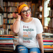 Load image into Gallery viewer, "It's a Beautiful Day to Read Banned Books" Bookish T-Shirt