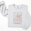 Load image into Gallery viewer, "The Reader" Tarot Card Witchy Sweatshirt