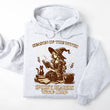 Load image into Gallery viewer, "Season of the Witch Spooky Readers Book Club"  Ash Gray Hoodie