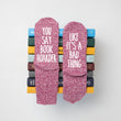 Load image into Gallery viewer, "You Say Book Hoarder Like It's a Bad Thing" Women's Reading Socks