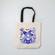 Load image into Gallery viewer, Blue Witch Halloween Book Bag