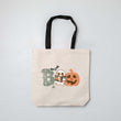 Load image into Gallery viewer, "Boo" Pumpkin and Reading Ghost Book Bag
